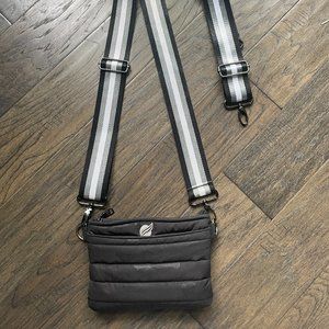 Think Royln New Bum Back Black Camo Crossbody Purse